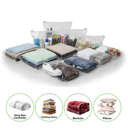 4 Pack 90L Under Bed Storage Bags